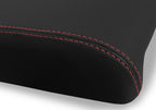 Center Console Lid Armrest Leather Cover for Discovery Sport (2015–2019) Red Stitch