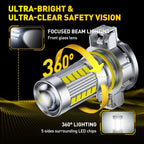 AUXITO 5202 LED Fog Light Bulbs for Chevy Silverado 1500/2500/3500 HD (2007–2014)
