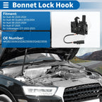 Hood Latch Assembly for Audi A6 (2012–2018) No. 4K0823509