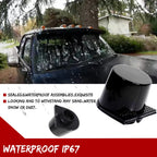Smoked Cab Roof Marker Lights for Dodge Ram Pickup