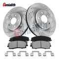 RWD 320mm Front Disc Rotors & Brake Pads for Dodge Challenger Charger (2008–2023)