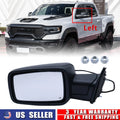 Left Manual Fold Side Mirror for Dodge Ram 1500 2500 3500 4500 5500 (2013–2018)