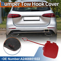 Rear Tow Hook Cover for Mercedes-Benz B-Class W246 (2012-2019) Red
