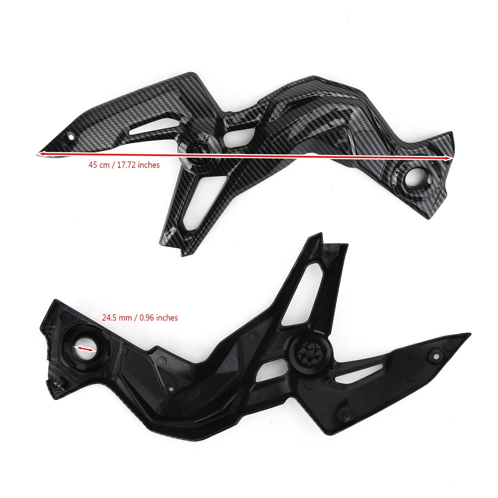ABS Plastic Frame Guard Cover Trim for Kawasaki Z900 (2020–2021)