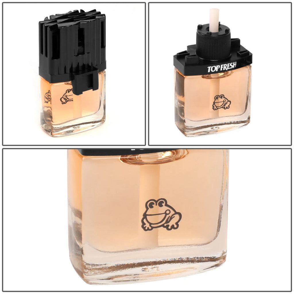 Air Freshener Deodorizer for Car Office - Treefrog Clip-On White Peach 0.3oz