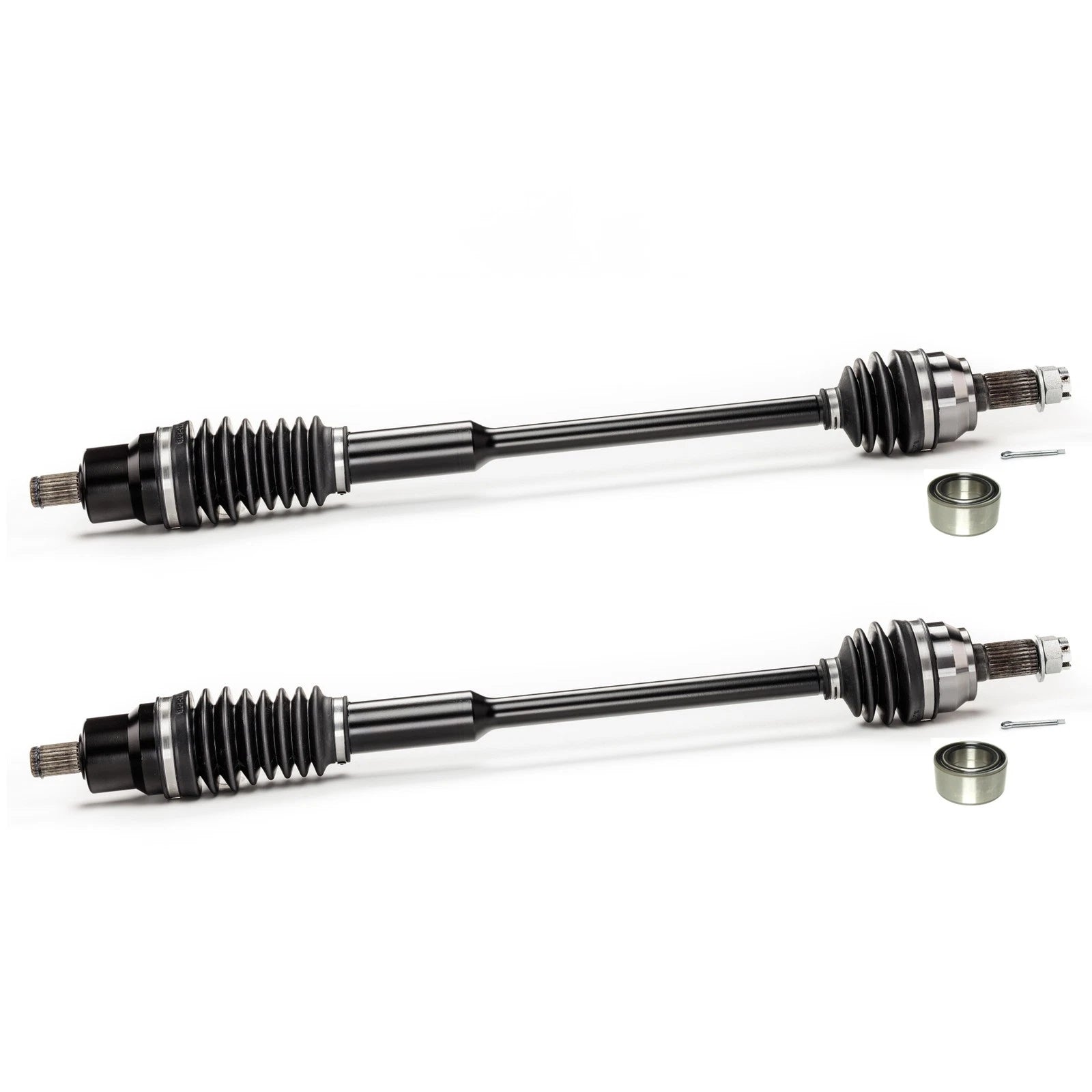 Monster XP Series Front CV Axles & Bearings for Polaris (1333283, L & R)
