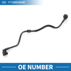Radiator Hose No. 17128602646 for BMW 740i (2016–2019) Plastic Black