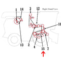 Auger Drive Belt for John Deere 9560 9570 9650 9660 9670 9750 9760 9770 9860