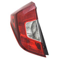 Replacement Driver Side Outer Tail Light Assembly For 2015-2020 Honda Fit
