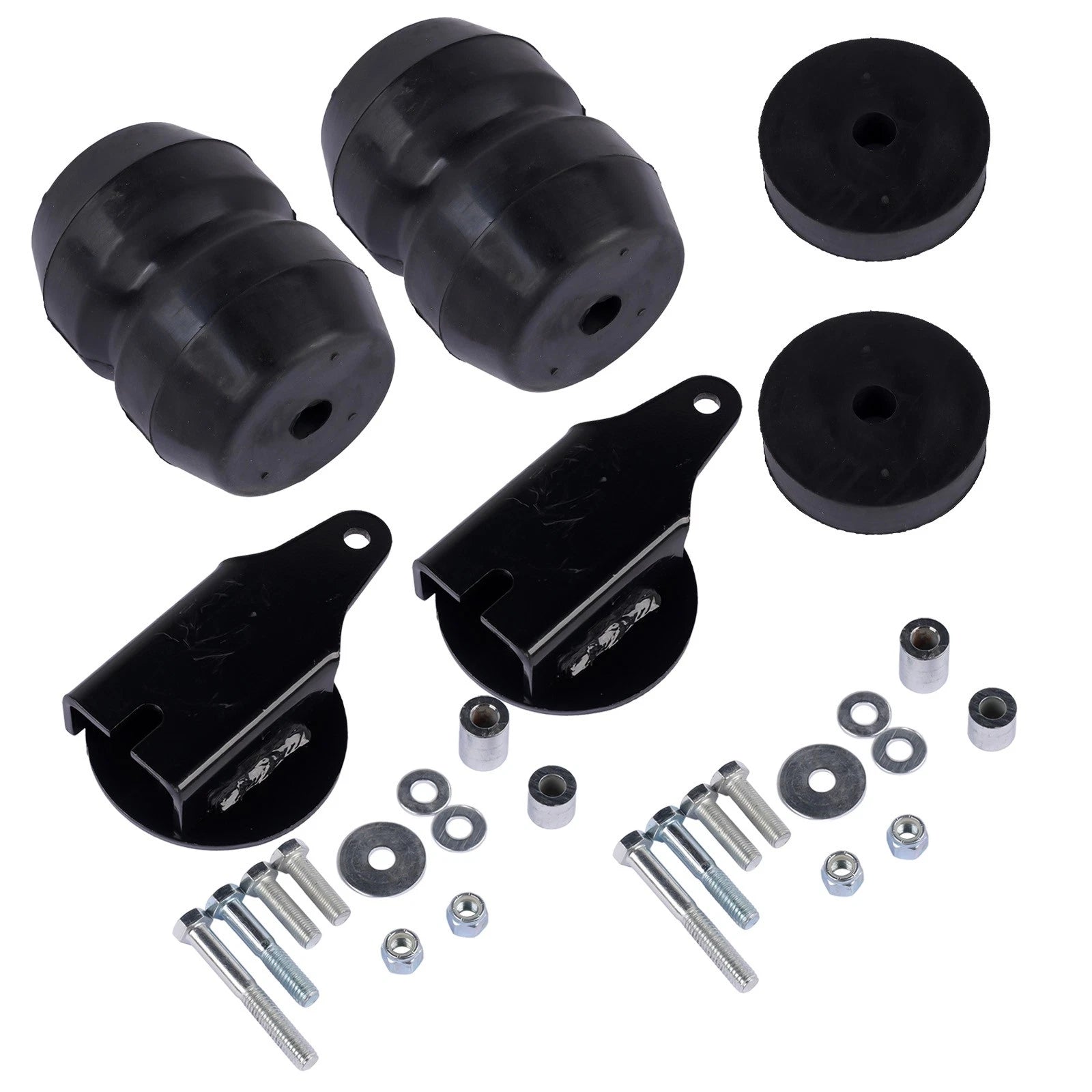 Rear Rubber Helper Suspension Bump Stops for Chevy Silverado 1500 2500 (1999–2010)