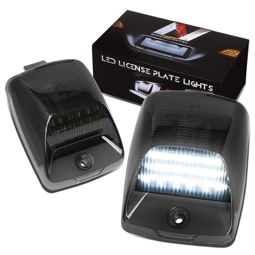 LED License Plate Light for Toyota Tundra Tacoma (2000–2015) - Smoked Lens