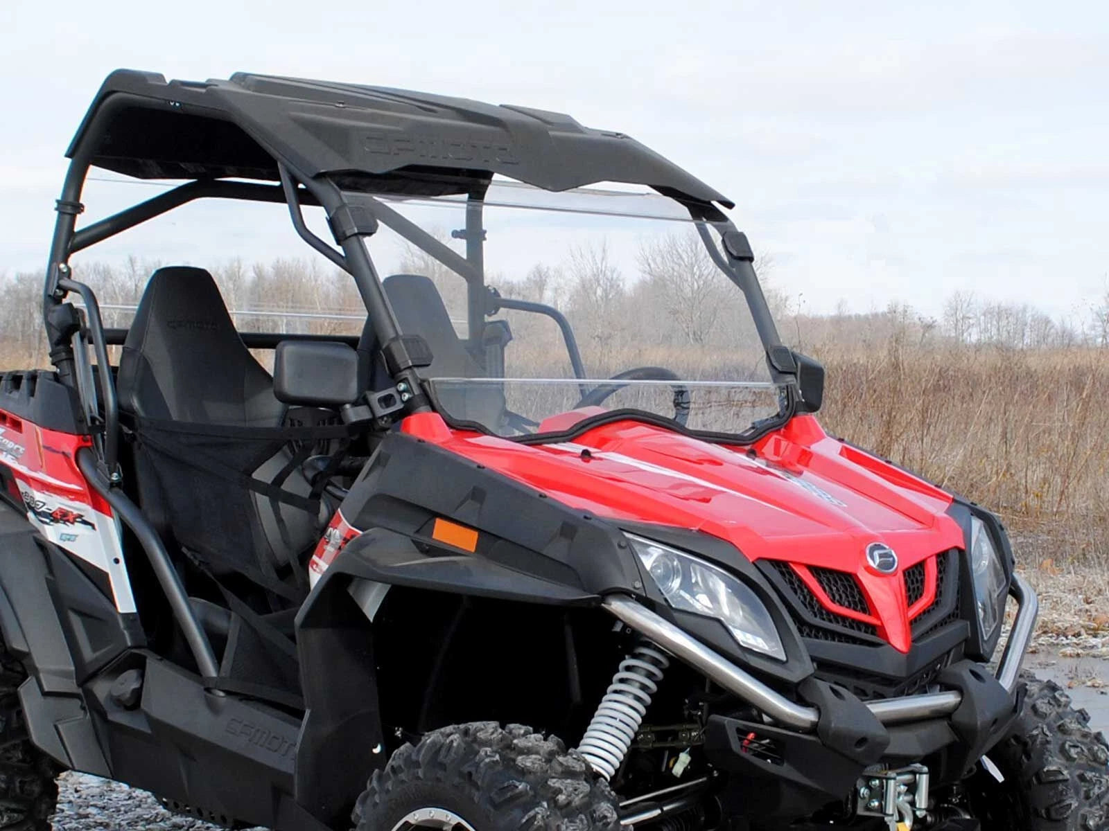 Scratch Resistant Full Windshield for CFMOTO ZForce 500/800/1000 (2014–Present)