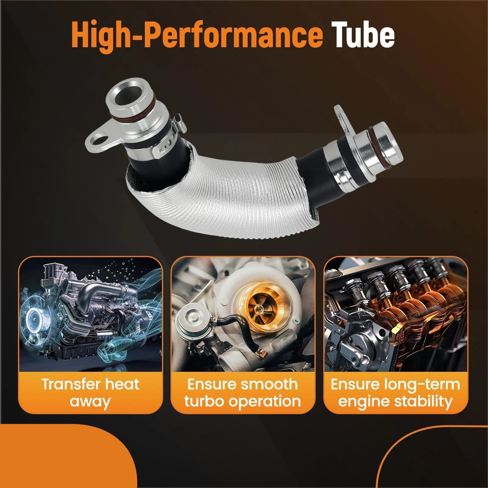 Oil Line for BMW 440i M240i 745Le xDrive X7 G07 X5 G05 (2017–2023)