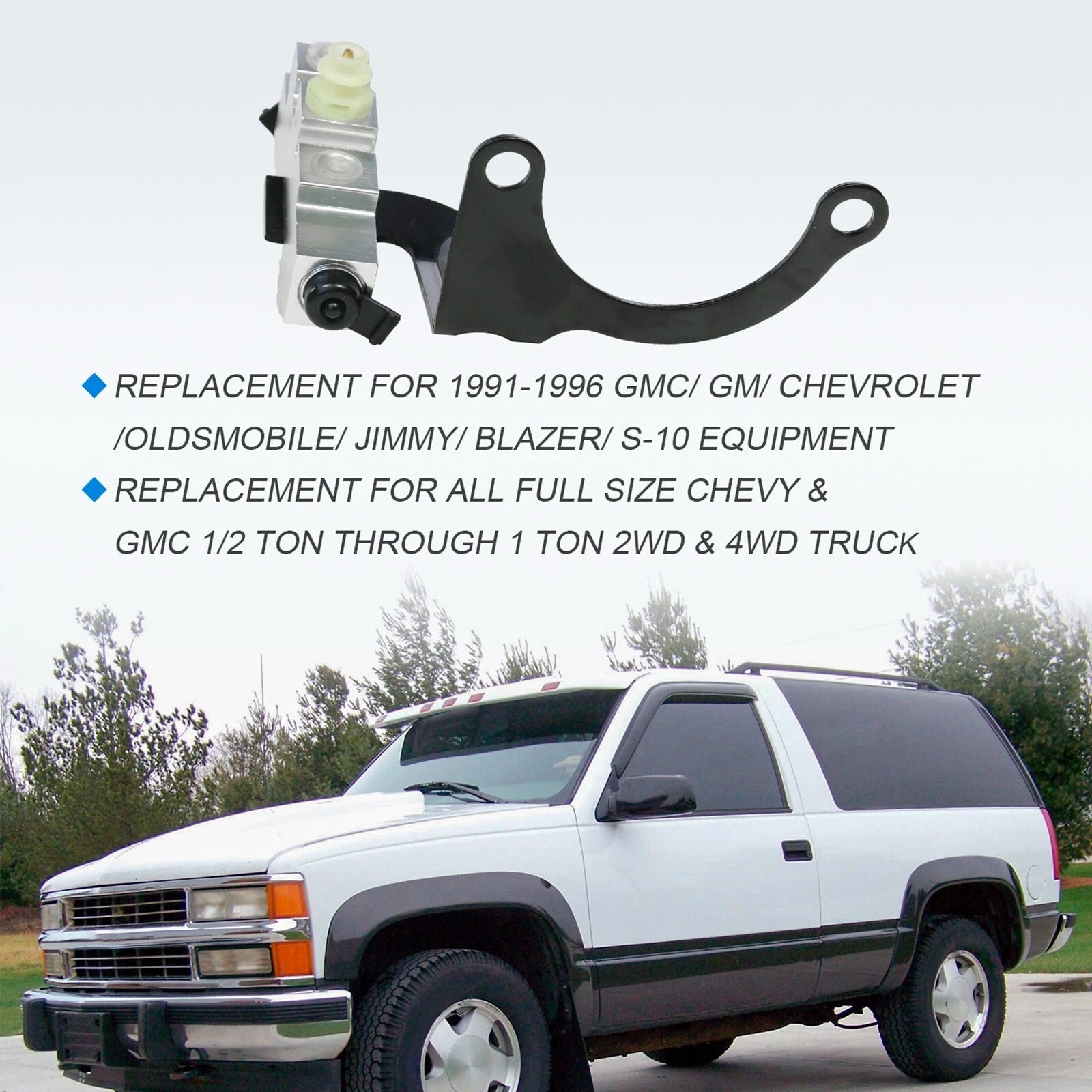 Brake Proportioning Valve for GMC Chevy Truck C/K 1500 2500 3500 (1989–1994)