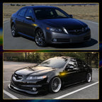 2X Clear Lens LED Fender Side Marker Lights for Acura TL (2004–2008)