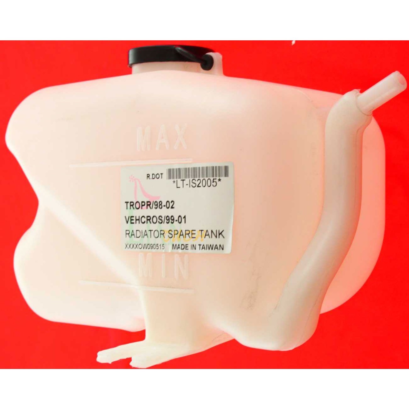 Coolant Reservoir for Isuzu Trooper, VehiCROSS (1992–2001) w/ Cap