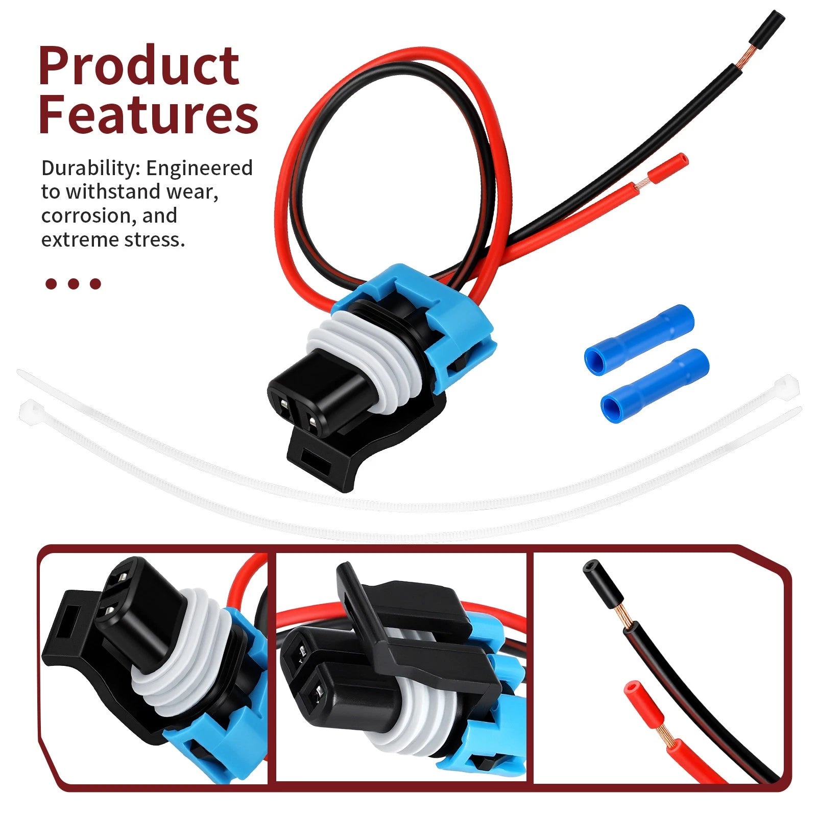 Idle Air Control Valve Pigtail Harness for Polaris General 1000 (2016–2023)