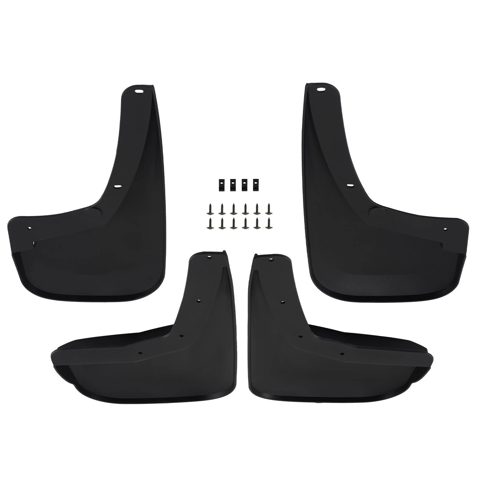 Set of 4 Mudguards Fender Mud Flaps for Chevrolet Silverado (2007–2014) 19212761