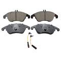 Set of 4 Akebono Euro Front Ceramic Brake Pads for MB W204 C218 W212 C207 R172