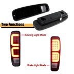 Smoked Lens Red LED Tail Lights for Ford E100 E150 E250 E350 (1975–1991)