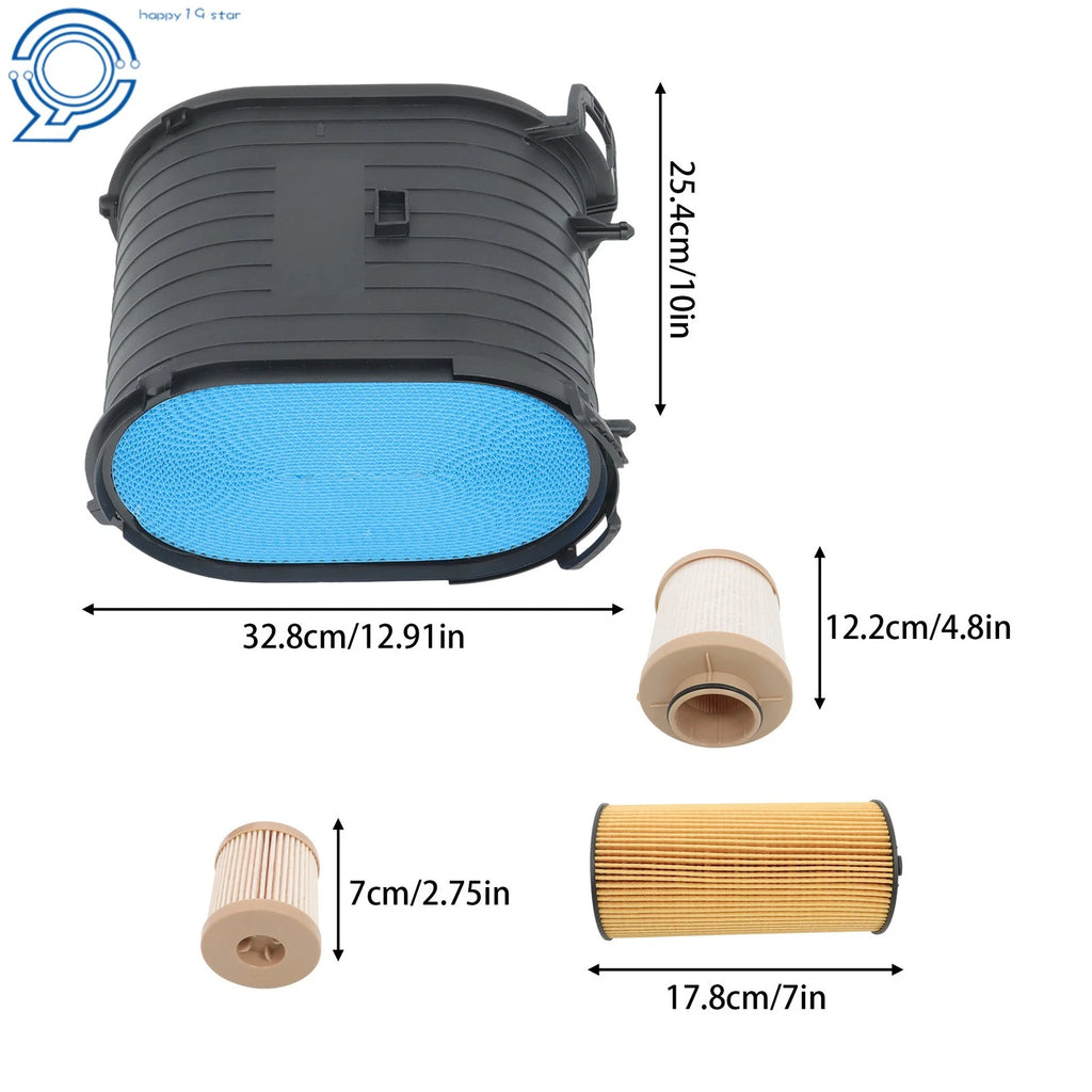 Filter Kit for Ford Powerstroke 6.4L Turbo Diesel (2008-2010)