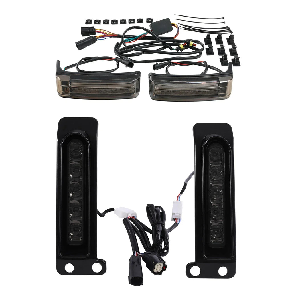 LED Inserts Brake Run Turn Signal Lights for Harley Touring (2014-2024)