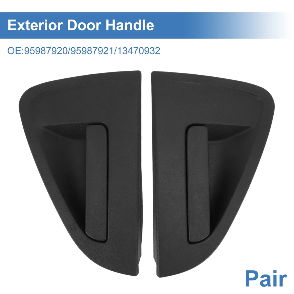 2Pcs Rear Door Handle Set for Chevrolet Spark (2013–2015) 95987920/95987921