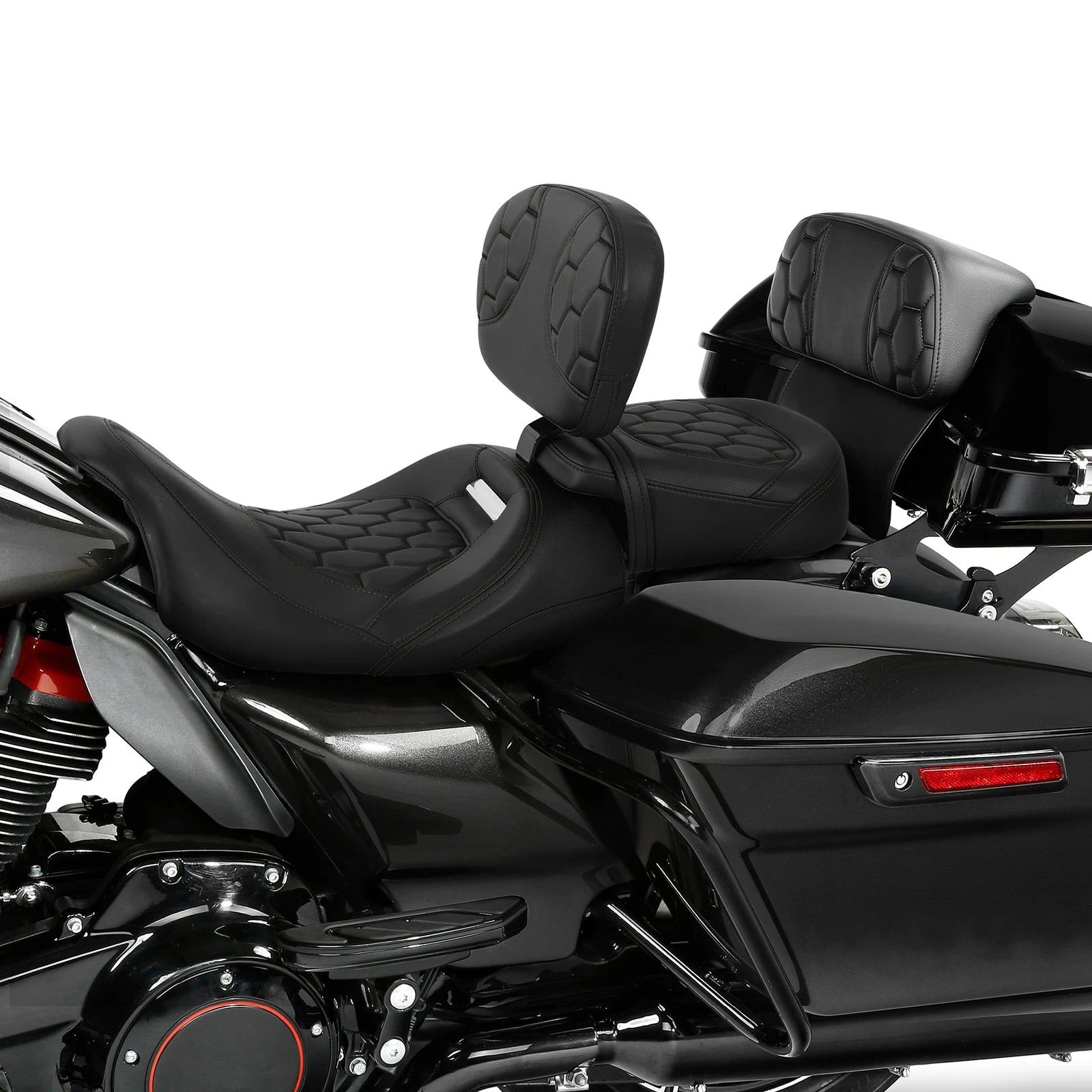 Seats & Backrest Pad for Harley Electra Glide (2014–2023)