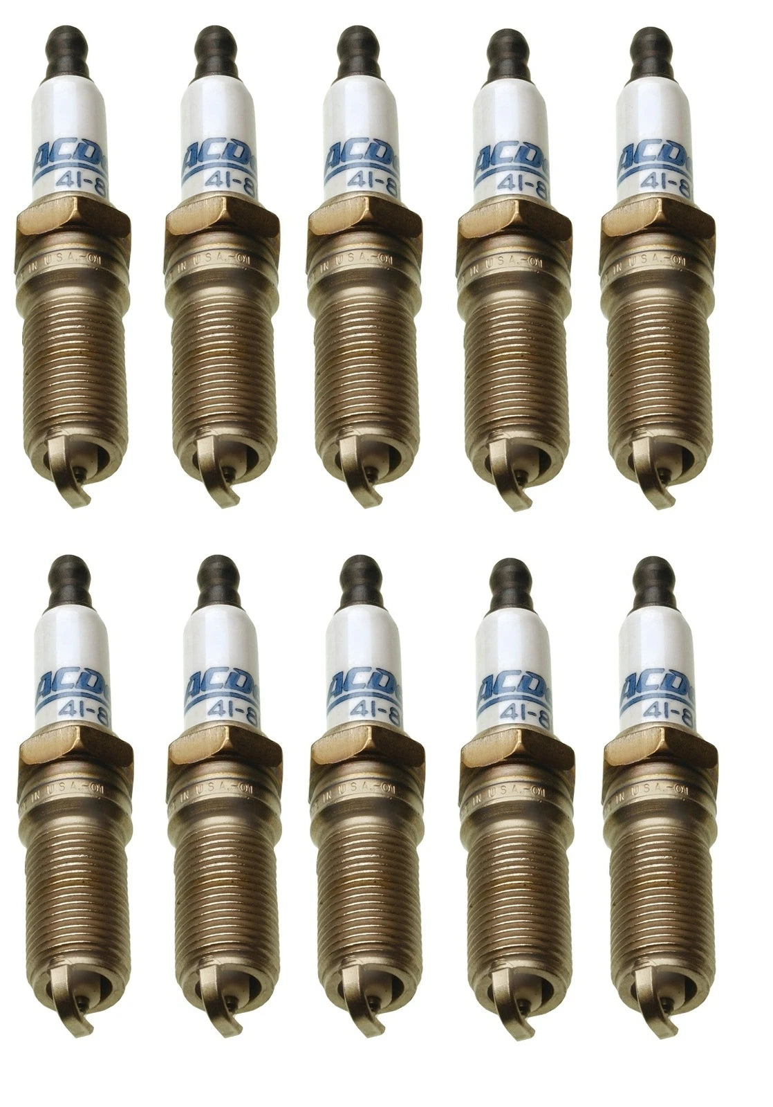 Set of 10 Spark Plugs for Dodge Viper (2008–2014) V10 8.4L