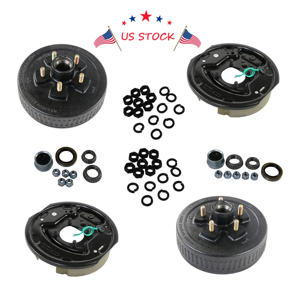 Electric Brake Kit for 3500 lbs Axle (10" x 2-1/4")