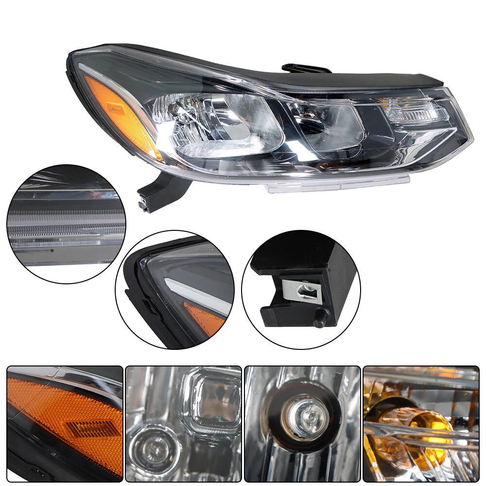 Right Side Headlight Chrome for Chevrolet Trax (2017-2019)