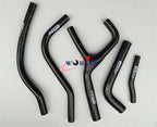 Black Silicone Heater Hose for HONDA CR125 CR125R (1983)