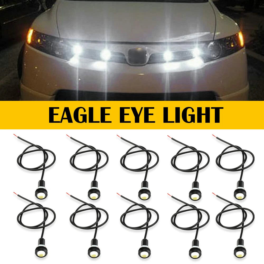 10x Eagle Eye LED Fog Lights for Car