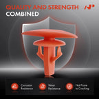 30Pcs Nylon Weatherstrip Retainer Clips for Honda