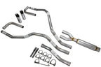 Dual Exhaust Tips for Nissan Titan (2004–2006) 2.5" Glasspack Slash Cut