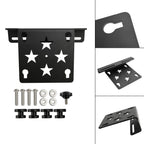 Saddlebag Bracket Quick Release Mounting Holder for Motorcycle (Universal)