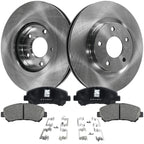 Front Brake Disc and Pad Kit for Nissan Rogue (2008–2013)