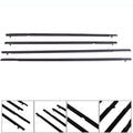 Set of 4 Window Moulding Trim Weather Strips for Honda Civic (2006–2011)