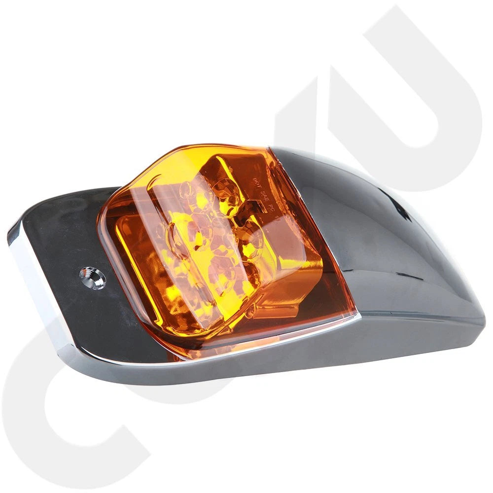 5X Mid Raised Cab Roof Marker Lights for Peterbilt 587 (2007–2023)