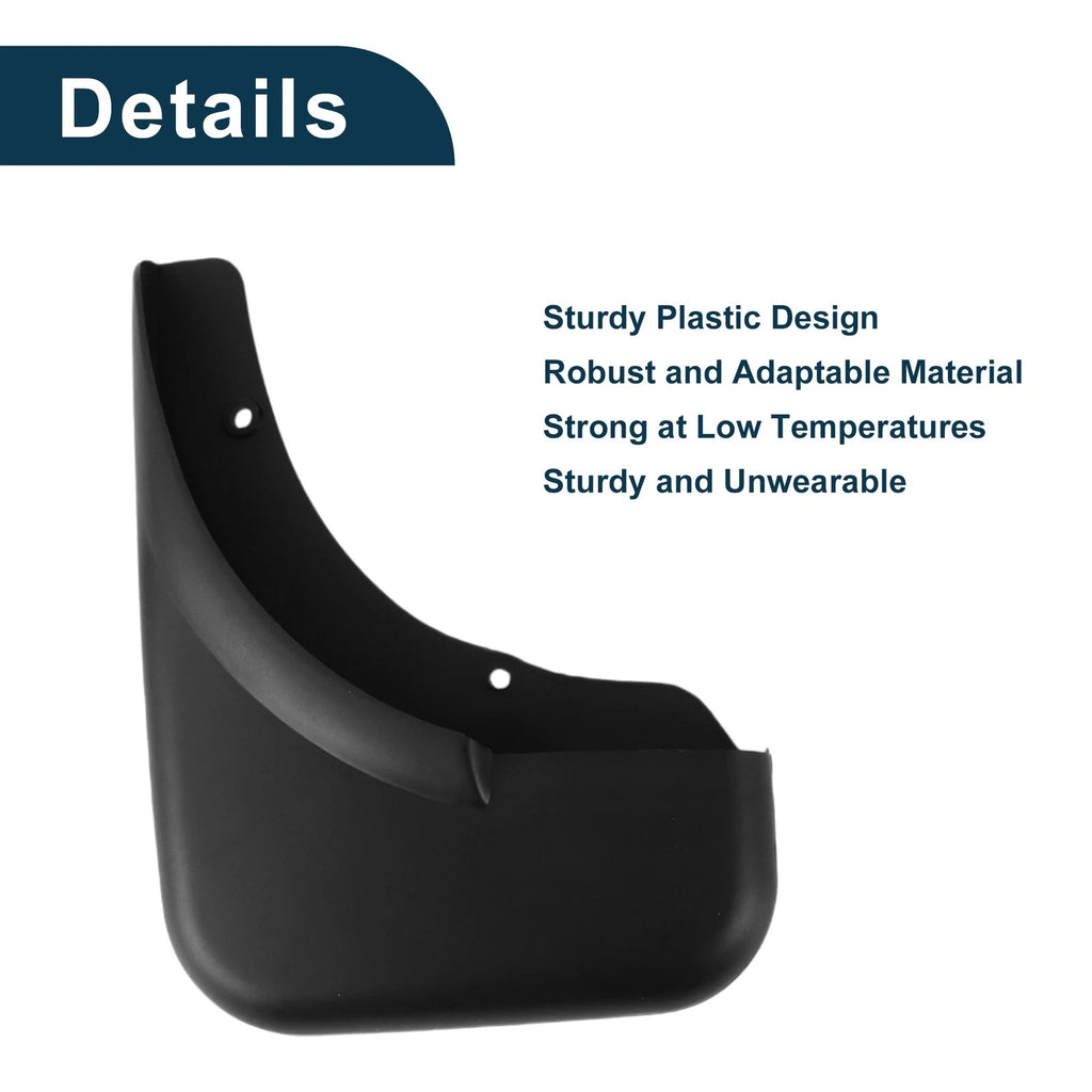 Set of 4 Mud Flaps Splash Guards for Volkswagen Magotan (2007–2011)