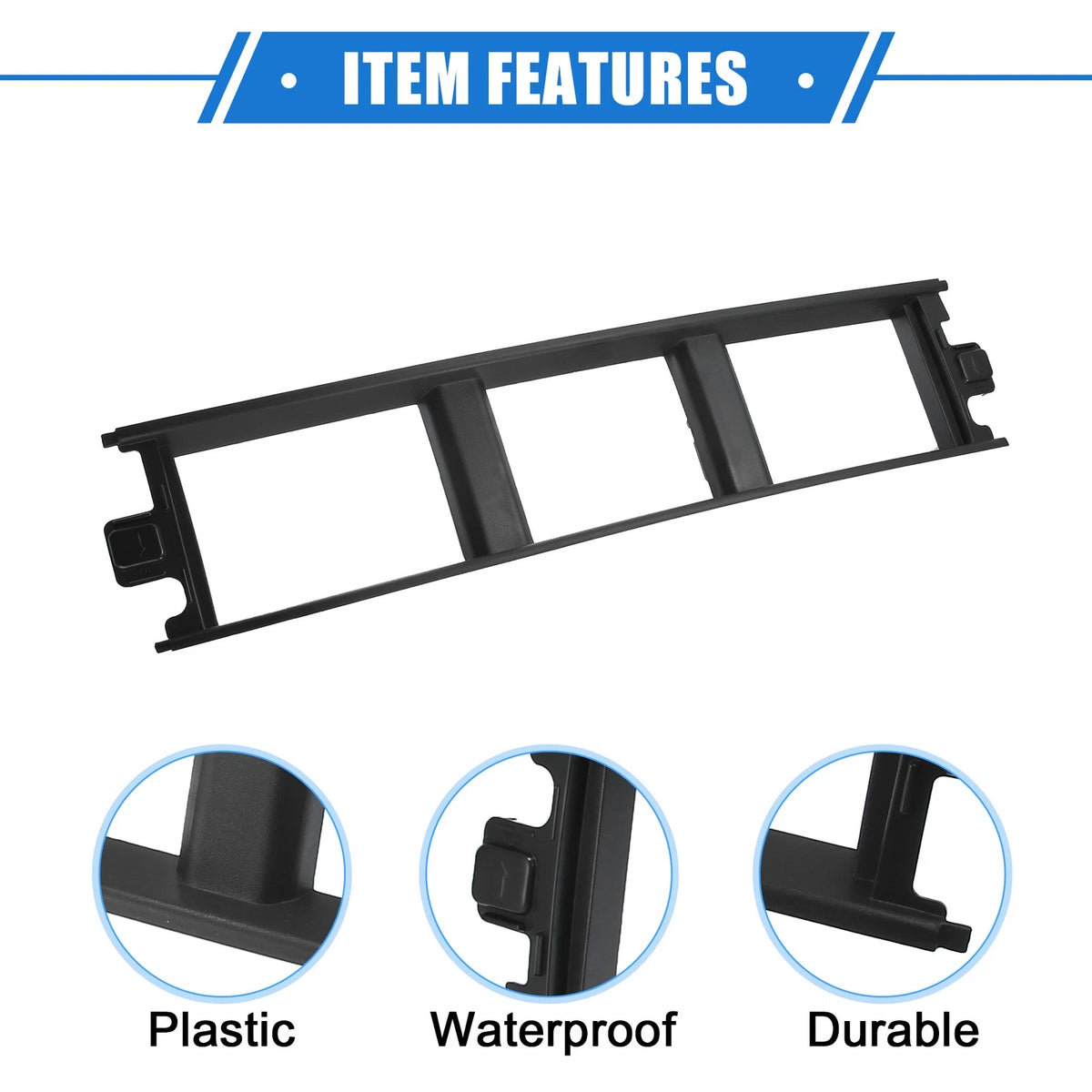 Front Bumper Trim Center Cover for Ford F150 (2018–2020) 703820721543