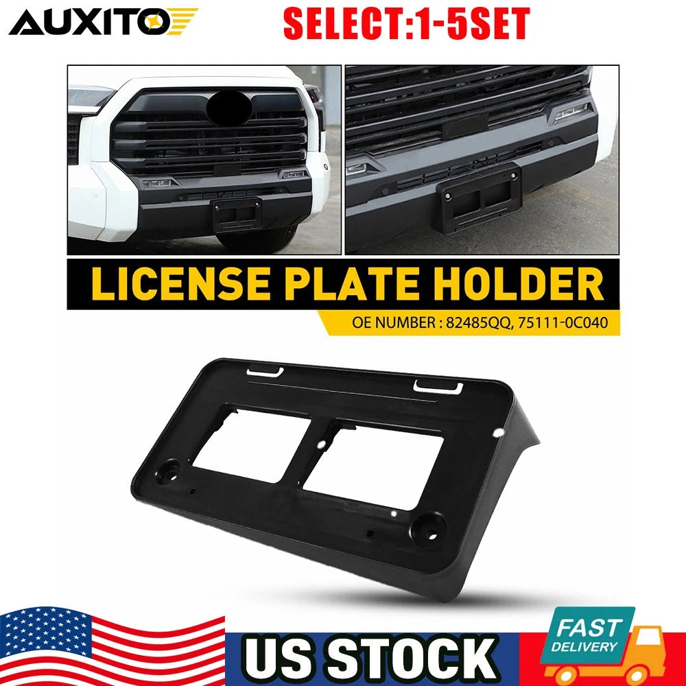 Front License Plate Bracket for Toyota Tundra (2022–2025) 1-5X