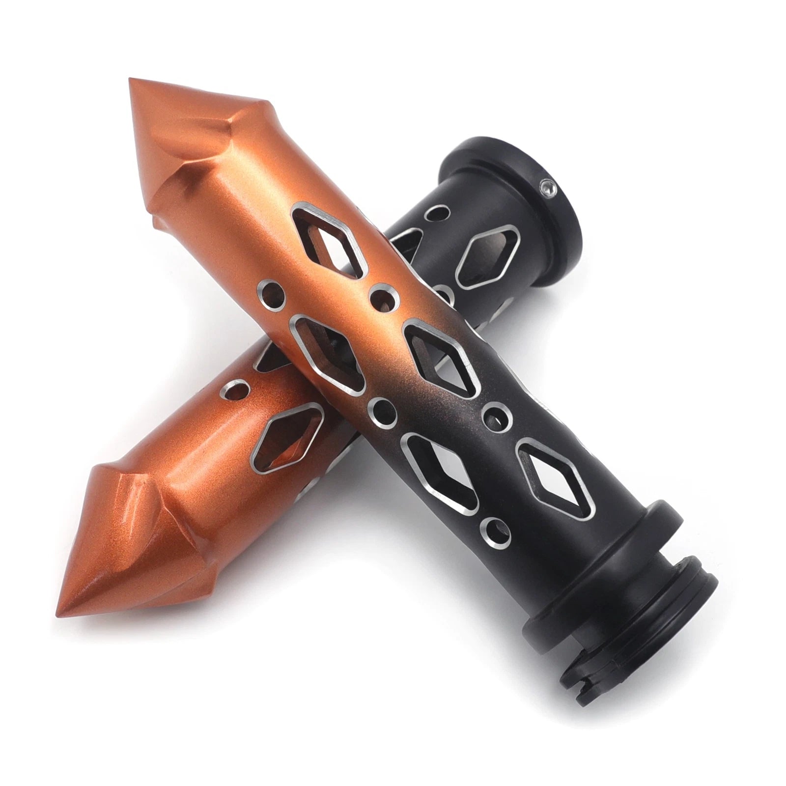 Spike Hand Grips for Harley Cruiser Motorcycle (7/8" Inch, 22mm)