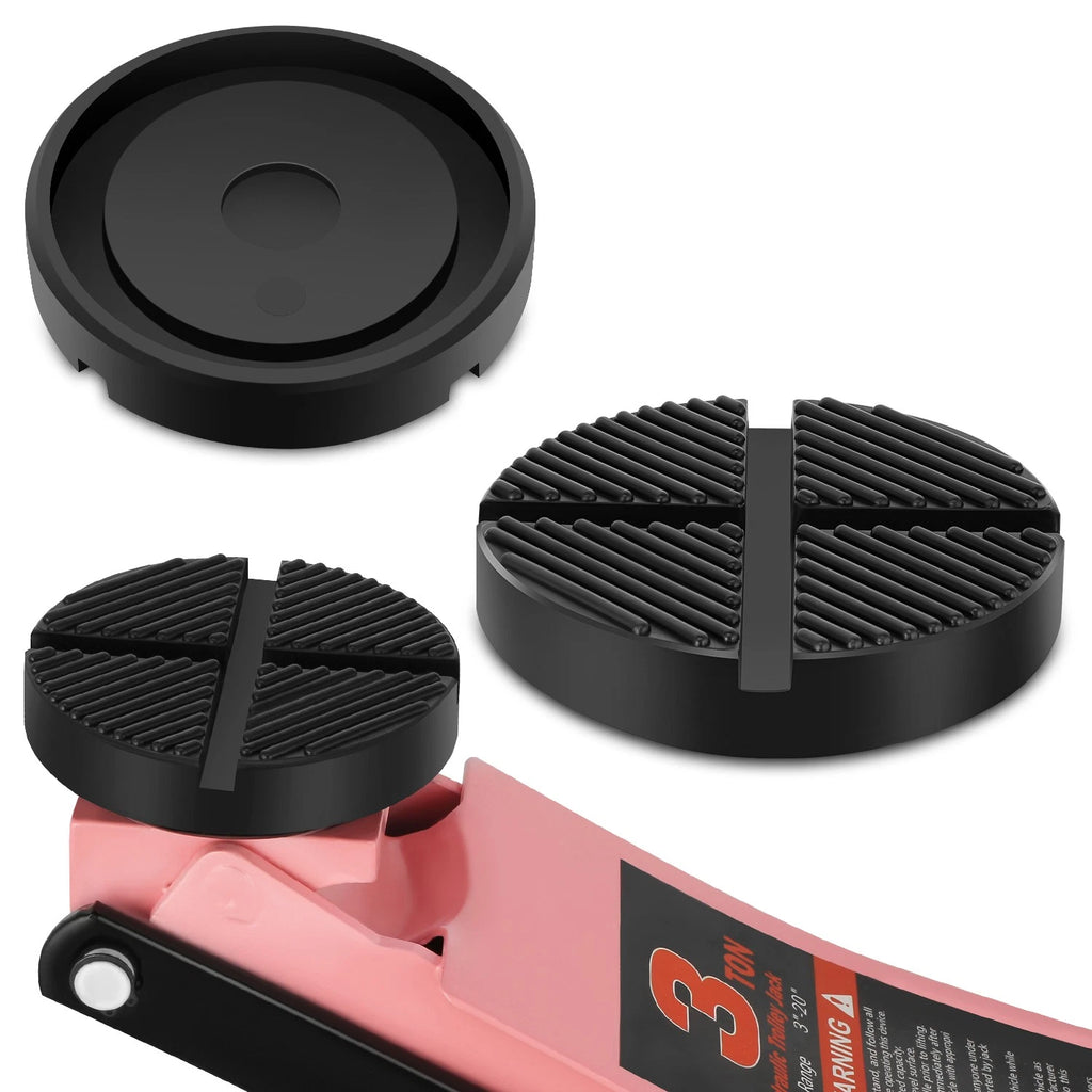 Set of 2 Rubber Pads for Universal Floor Jack (4Ton)