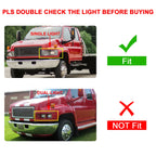 Headlight Bezel for Chevrolet GMC C4500 C5500 Topkick Kodiak (2003–2009)