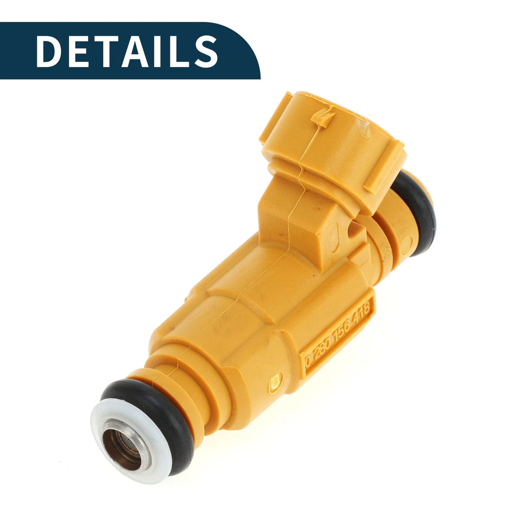 Fuel Injector No. 16600-8W80A for Nissan Tiida 1.8L (2009–2016) 1 Pc Yellow