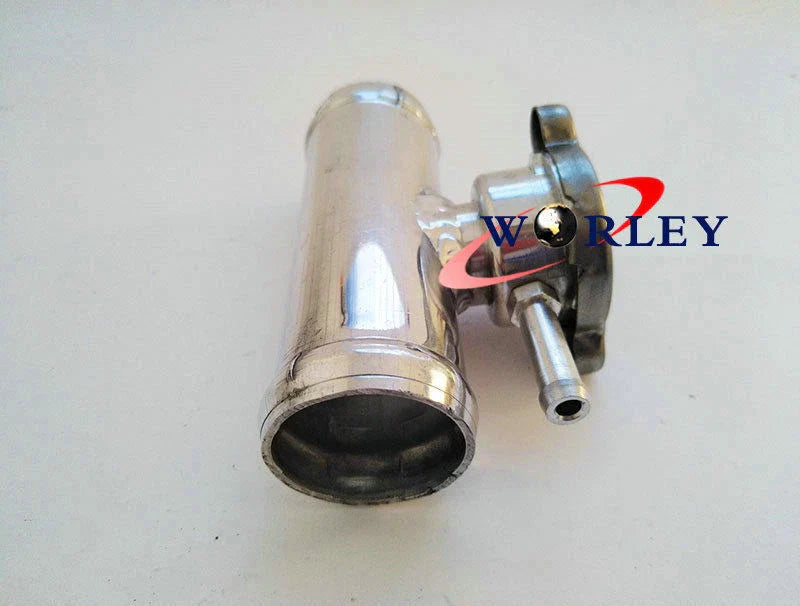 32mm Aluminum Inline Radiator Hose Pipe Filler Neck & 1.1 BAR Cap for Car