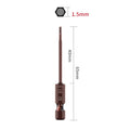7 Piece Hex Screwdriver Bits Set 65mm Length
