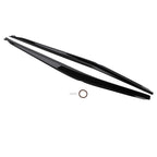 ABS Side Skirt Extension Lip for Chevrolet Corvette C7 (2014–2019) Gloss Black
