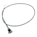 Stainless Steel Throttle Cable w/ Maroon Knob for Chevy GMC Truck (1947–1953)